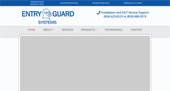 Desktop Screenshot of entryguardsystems.com